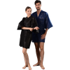 Disposable Nonwoven Kimono without Sleeve 