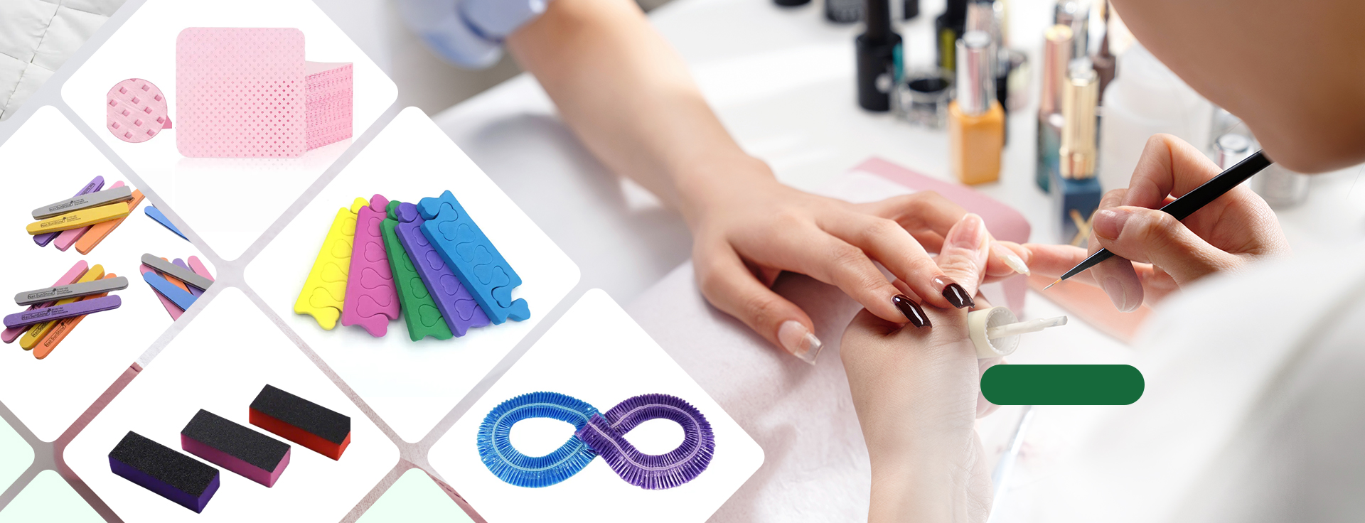 Disposable Nail Wipes for nail manicure salon