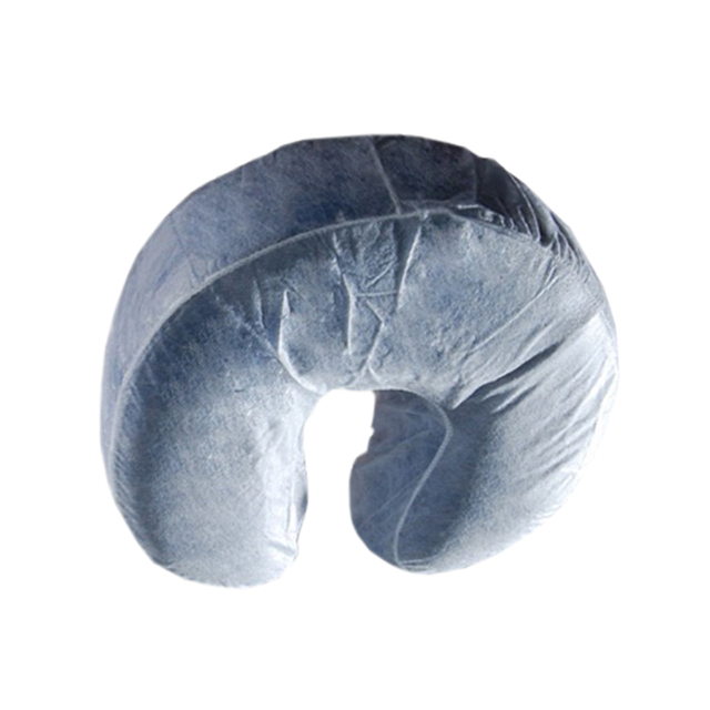 Disposable Non Woven U Shape Pillow Cover 