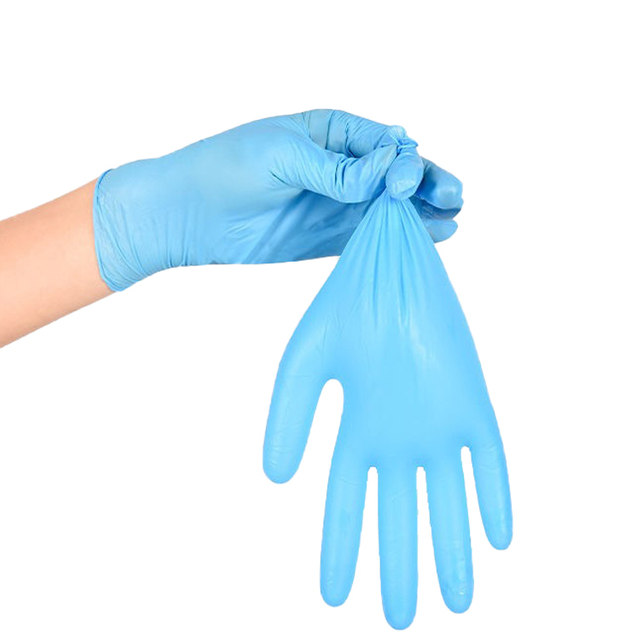 Disposable Gloves Powder Free 100 PCS Disposable Gloves Free Size 
