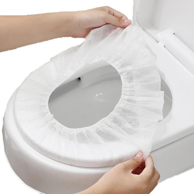 disposable non-woven toilet seat cover 