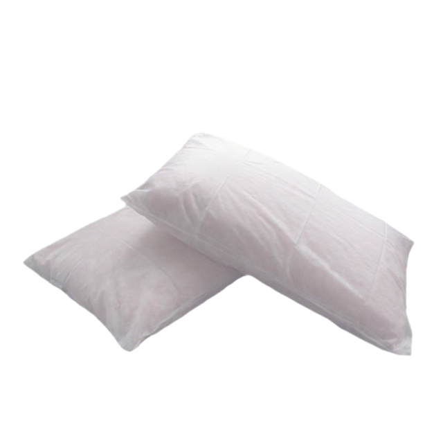 White Disposable Non Woven PP Pillow Cover 