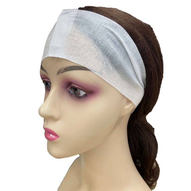 Soft hairband with velcro