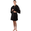 Disposable Nonwoven Sauna Kimono with Short Sleeve 