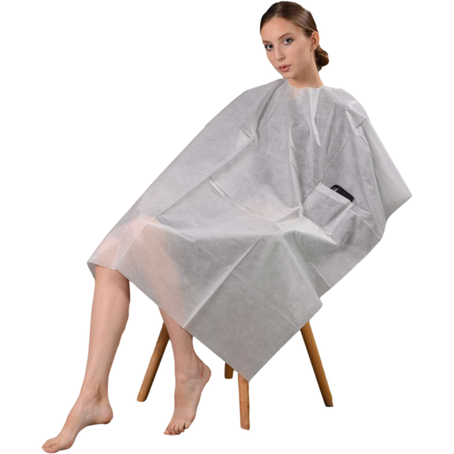 Disposable Plastic Cutting Cape 