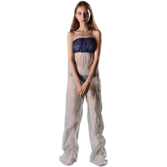 Nonwoven Open/close Pants for Beauty Salon 