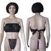Disposable Bra with Ties