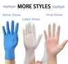 Disposable Gloves Powder Free 100 PCS Disposable Gloves Free Size 