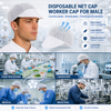 Disposable Net Cap Worker Cap for Men