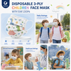 Disposable 3-Ply Children Face Mask with Ear Loops