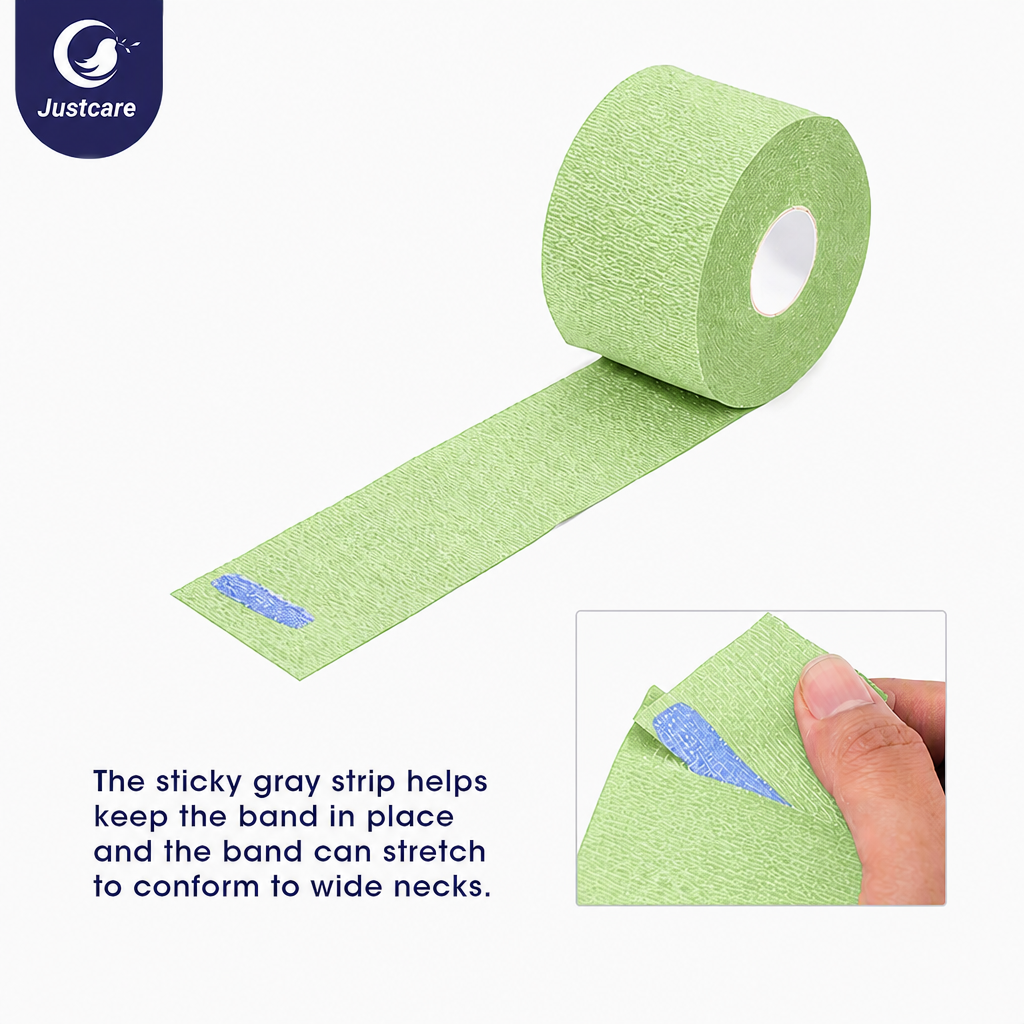 Disposable Green Neck Paper