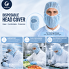 Funda el&aacute;stica para la cabeza no tejida, funda para el cabello de talla &uacute;nica para protecci&oacute;n higi&eacute;nica