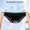 Disposable Black Women's Briefs, single‑use women underwear for travel salon spa