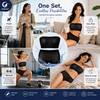 Nylon-Unterw&auml;sche und Bandeau-Set