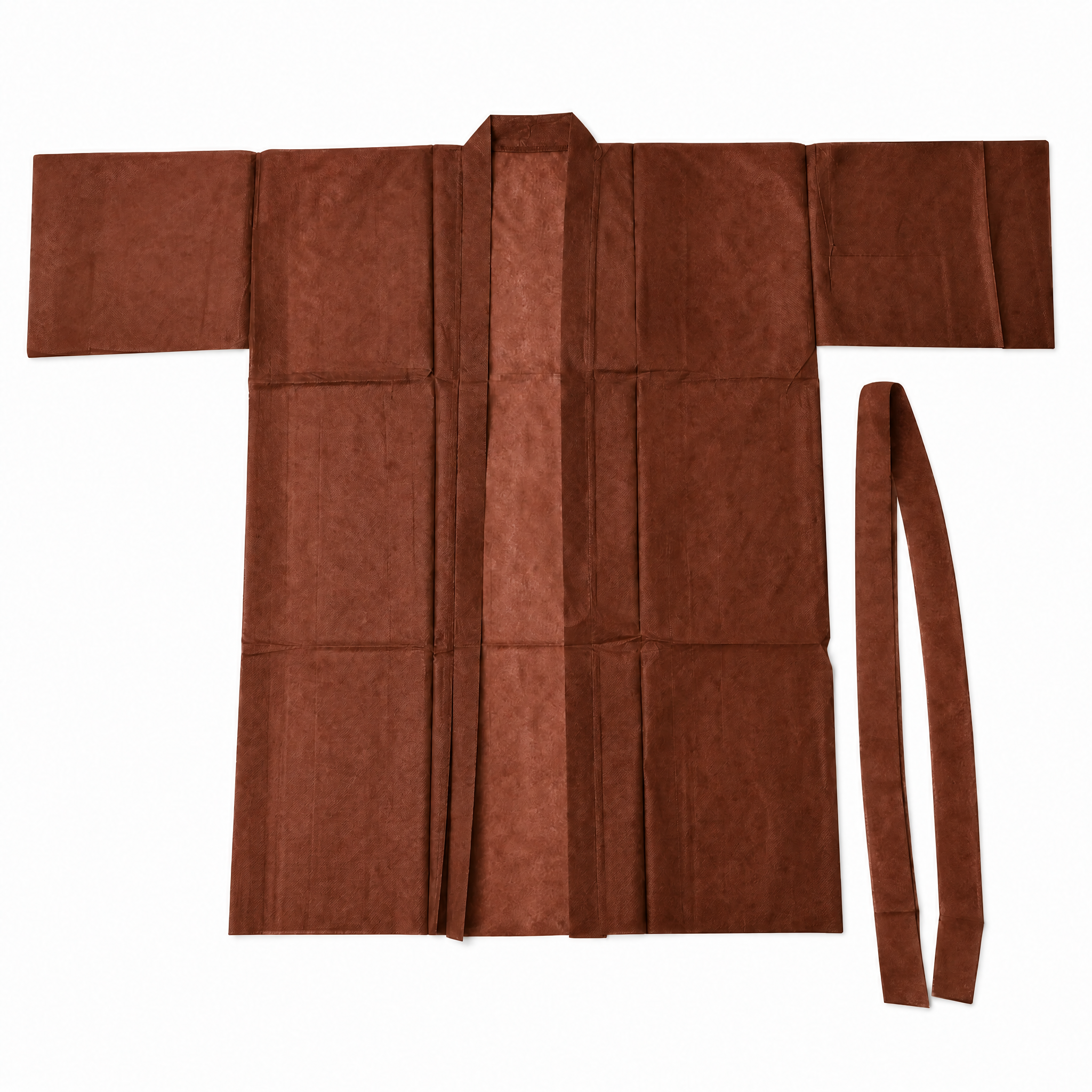 Bata de kimono de spa desechable con cintur&oacute;n para sal&oacute;n de belleza y spa