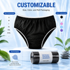 Disposable Black Women's Briefs
