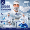 Justcare non‑woven beard cover multi‑scene usage for medical food processing pharmaceutical cleaning