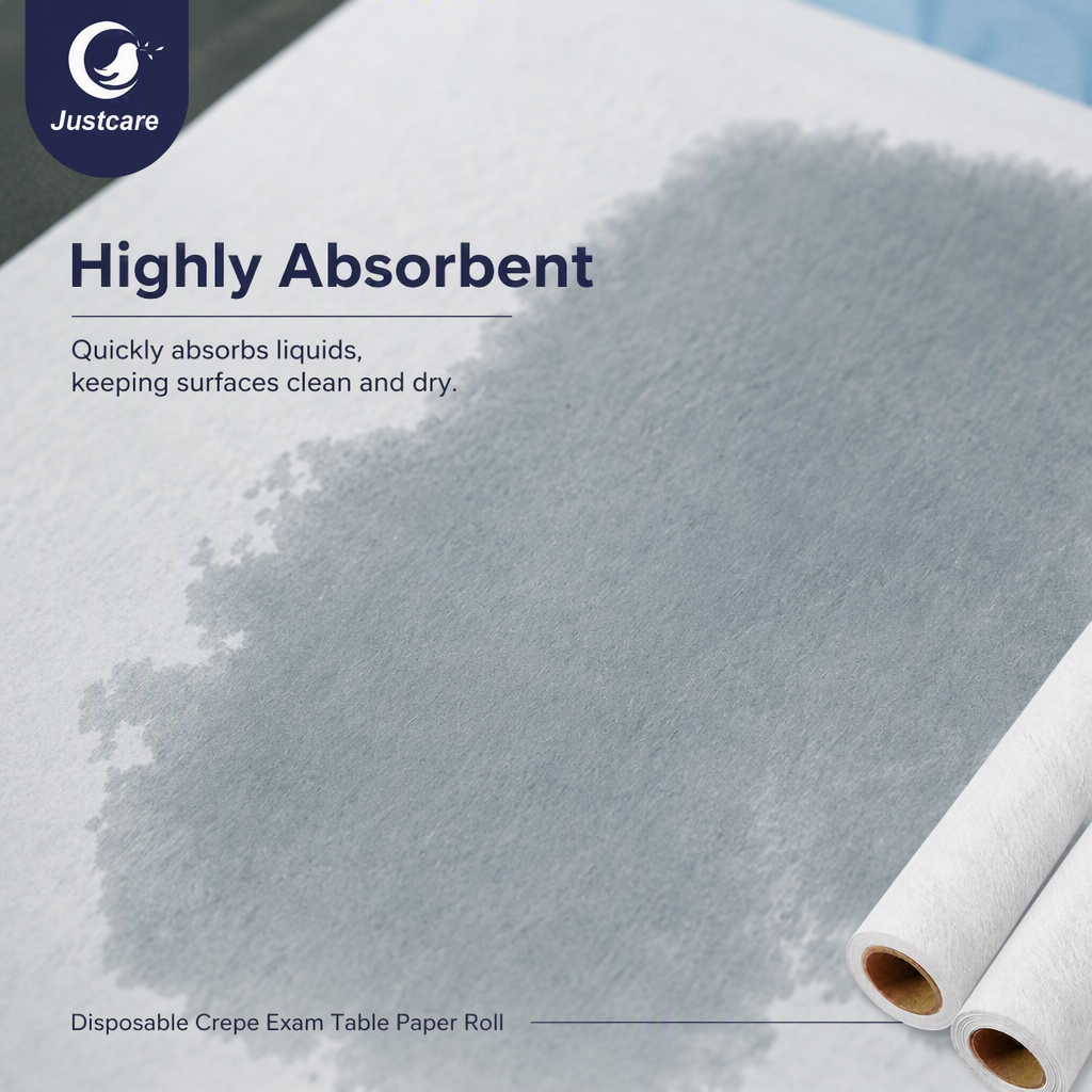 Disposable Crepe Exam Table Paper Roll
