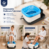  Revestimiento desechable para ba&ntilde;era de pedicura