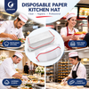 Disposable Paper Chef Hat for Kitchen & Foodservice