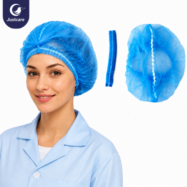 Anti-Static Double Elastic Disposable Bouffant Cap