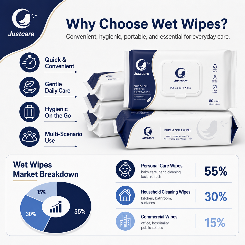 Justcare Custom Wet Wipes