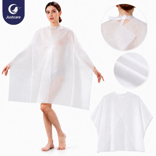 Hair Cutting Cape with Ties, waterproof salon barber cape with tie closure for haircut hair styling