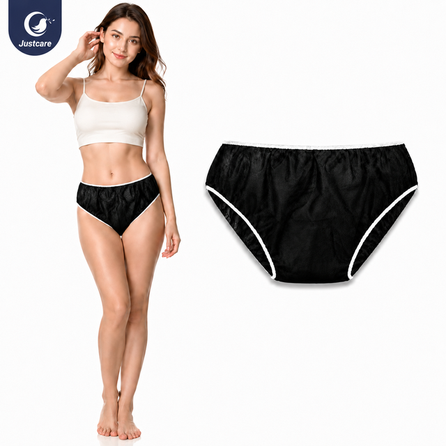 Disposable Black Women's Briefs