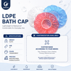 Shower cap with valve 