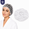 Shower Cap Handmade, reusable waterproof handmade shower cap for hotel spa home hair protection while bathing