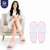 Disposable nonwoven PP slippers with toe open, open‑toe pp non‑woven slippers for hotel spa salon guest use