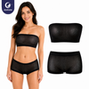 Nylon-Unterw&auml;sche- und Bandeau-Set, weicher Stretch-Nylon-Bandeau-BH und Unterw&auml;sche-Set f&uuml;r Sch&ouml;nheitsbehandlungen im Spa-Salon