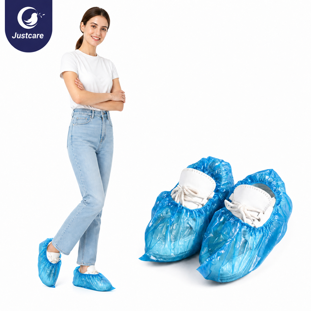 Disposable PE shoe cover