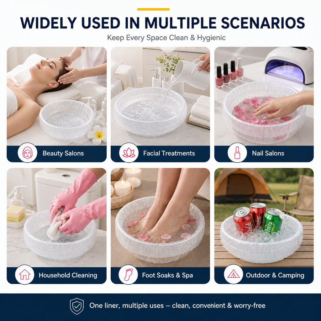Disposable Wash Basin Liner for Healthcare 