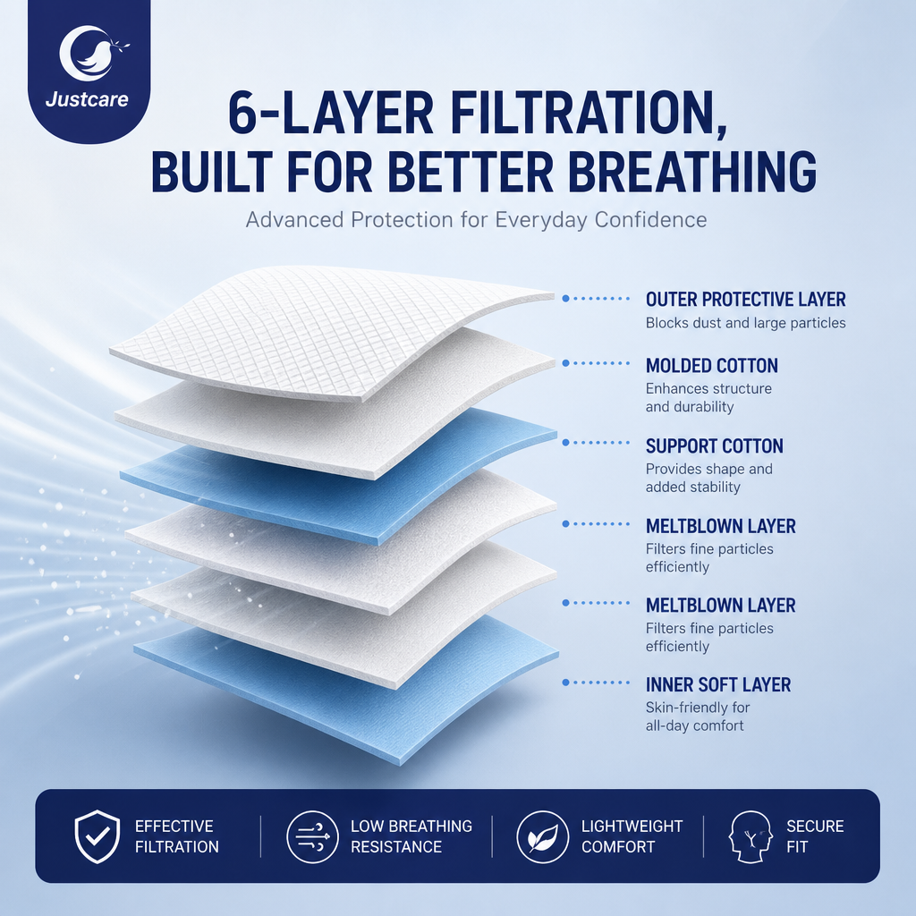 Disposable FFP2 Mask with Valve