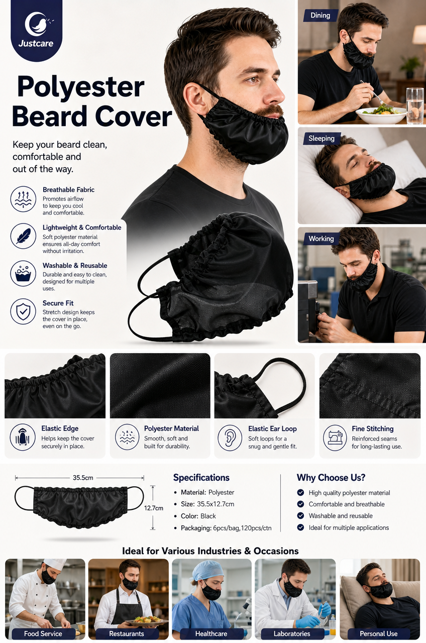 justcare-polyester-black-beard-cover-white-background-a-plus-content