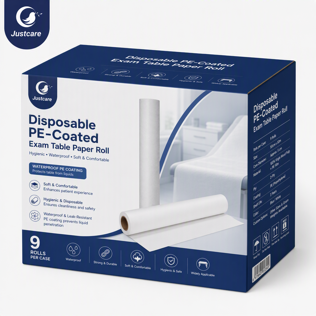 Disposable PE-Coated Exam Table Paper Roll