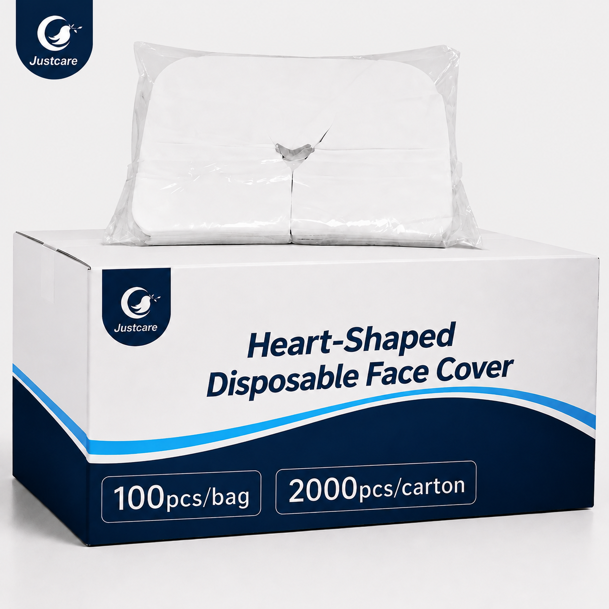 Heart‑Shaped Disposable Face Cover