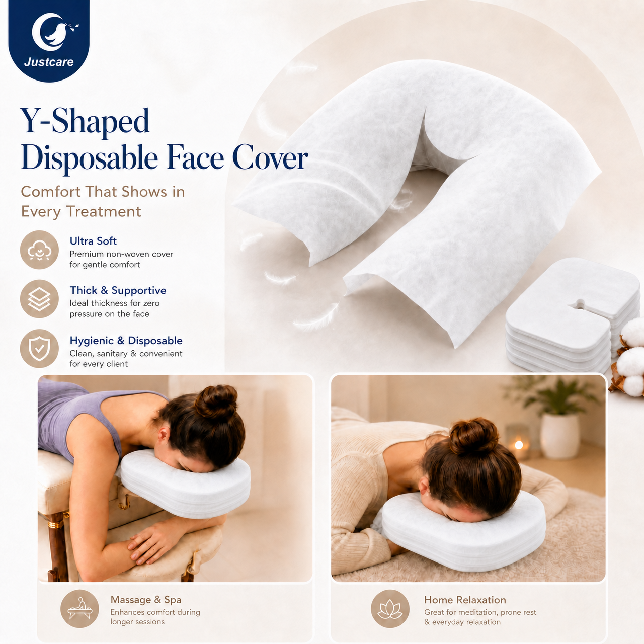 Y‑Shaped Disposable Face Cover