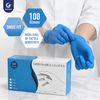 Disposable nitrile gloves, durable chemical resistant nitrile hand gloves for lab work