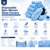 Disposable nonwoven anti slip shoe protector