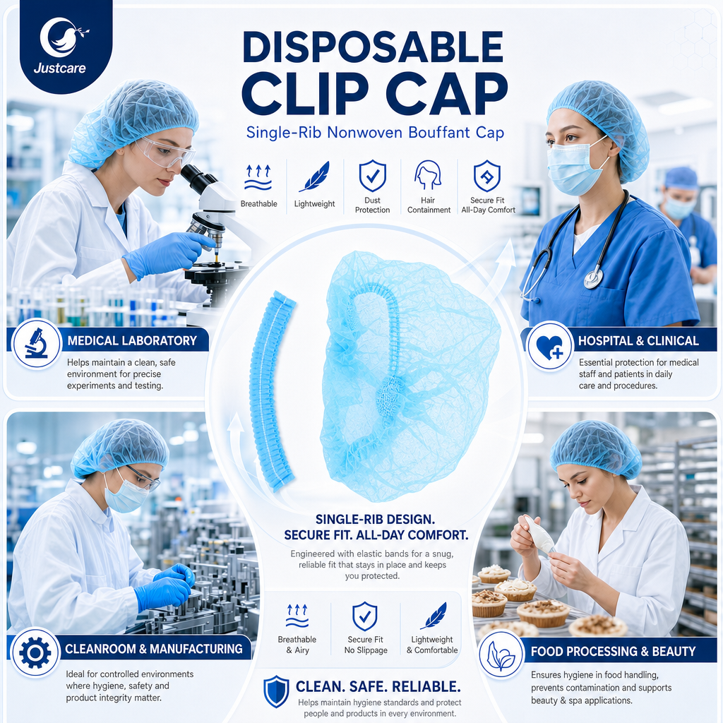 Clip Cap with Single Elastic