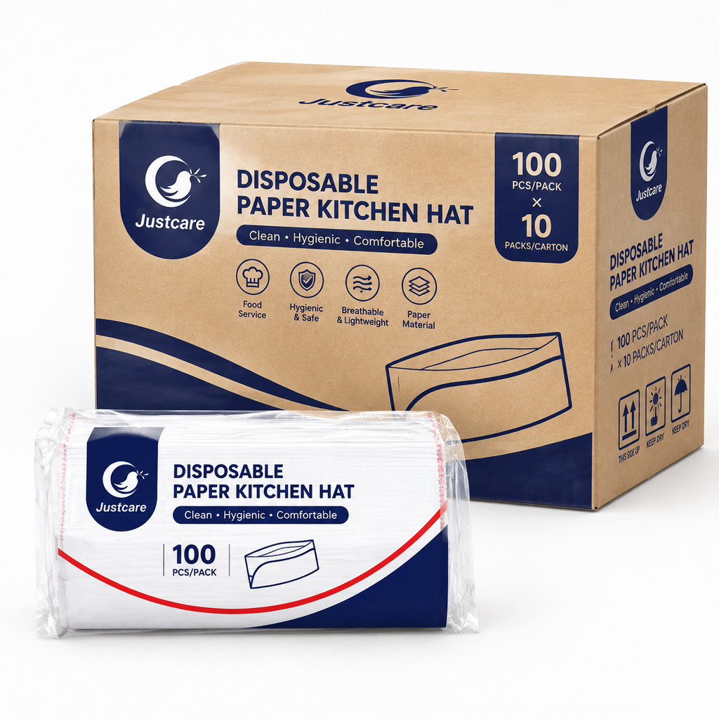 Disposable Paper Chef Hat for Kitchen & Foodservice