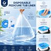  Revestimiento desechable para ba&ntilde;era de pedicura