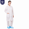 Disposable Lab Coat, Non Woven Protective Lab Coat for Laboratory, Medical, Industrial Use