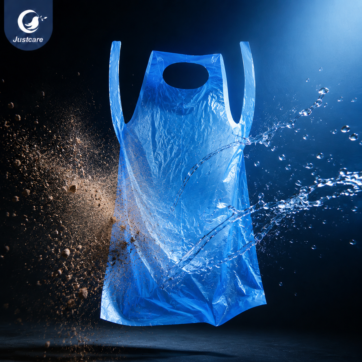 Einweg-PE-Sch&uuml;rze, wasserdichte transparente Kunststoffsch&uuml;rze, Einweg-Schutzsch&uuml;rze f&uuml;r die Haushaltsreinigung im Catering-Salon